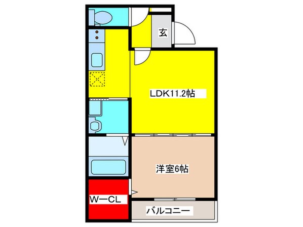 フジパレス花園Ⅱ番館の物件間取画像